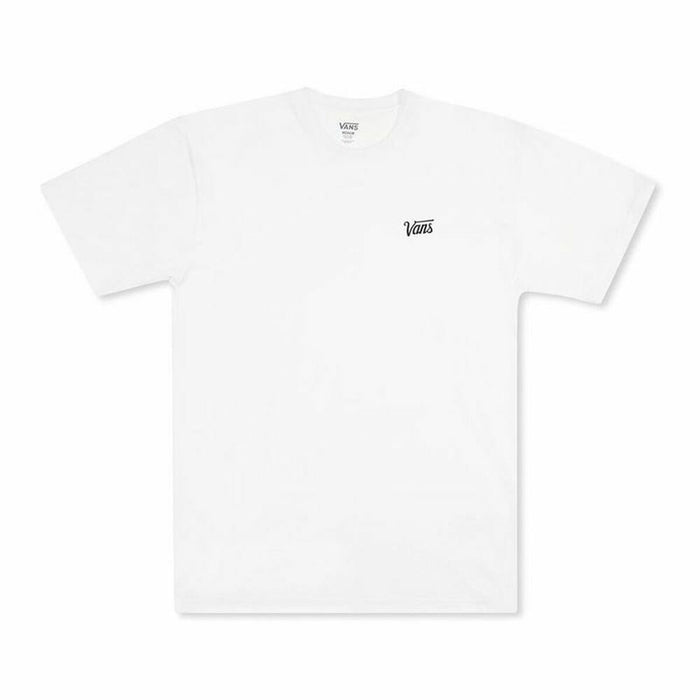 Tricou cu Mânecă Scurtă Bărbați Vans Mini Scip Alb