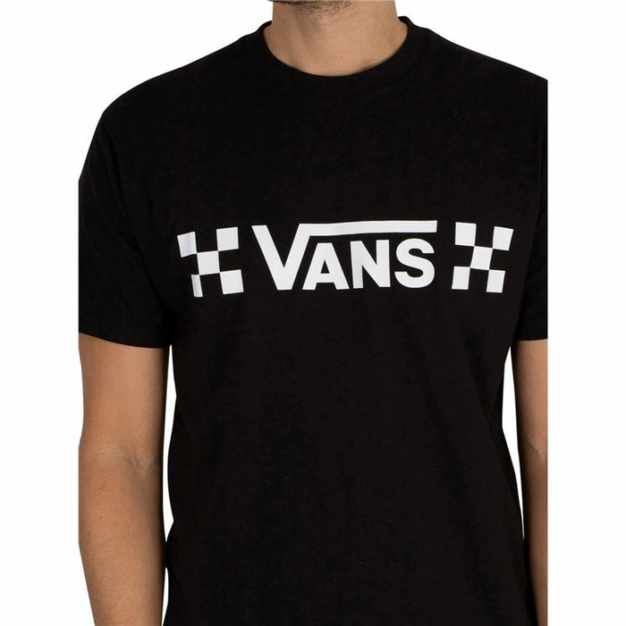 Tricou cu Mânecă Scurtă Bărbați Vans Drop V Che-b Negru