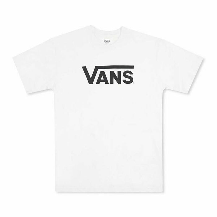 Tricou cu Mânecă Scurtă Bărbați Vans Drop V-B Alb