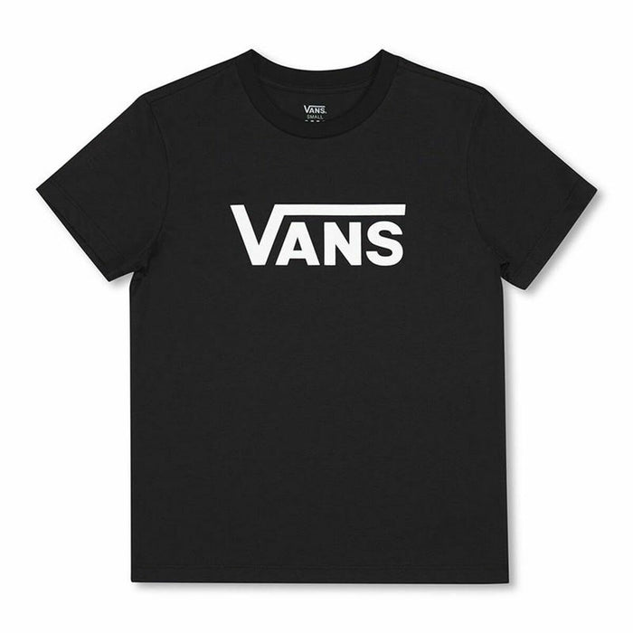 Tricou cu Mânecă Scurtă Femei Vans Drop V SS Crew-B Negru