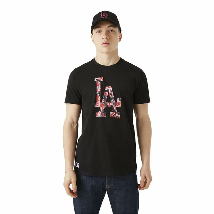 Tricou cu Mânecă Scurtă Bărbați New Era LA Dodgers MLB Negru