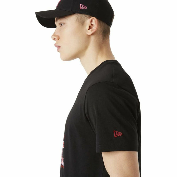 Tricou cu Mânecă Scurtă Bărbați New Era LA Dodgers MLB Negru