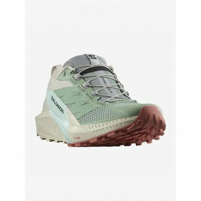 Pantofi sport pentru femei Salomon Sense Ride 5 Munte Verde Bej