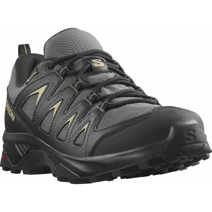 Adidași Salomon X Braze Gri închis GORE-TEX Munte