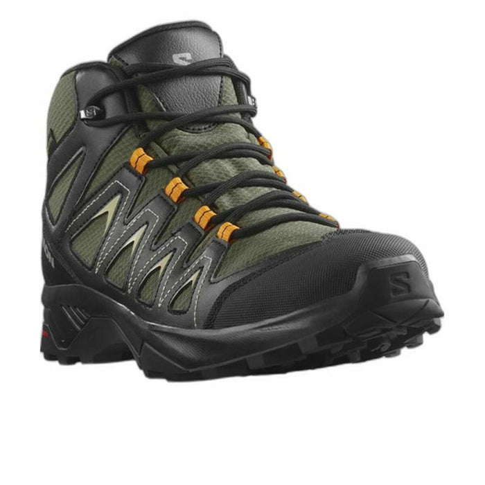 Cizme de munte Salomon X Braze Mid Gore-Tex Bărbați Verde