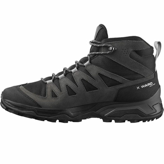 Cizme de munte Salomon X Ward Leather Mid Gore-Tex Negru