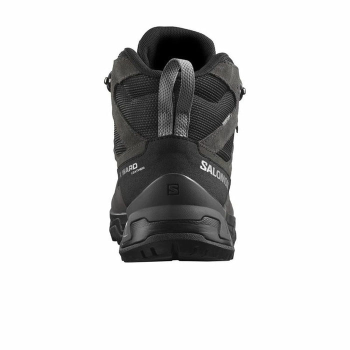 Cizme de munte Salomon X Ward Leather Mid Gore-Tex Negru