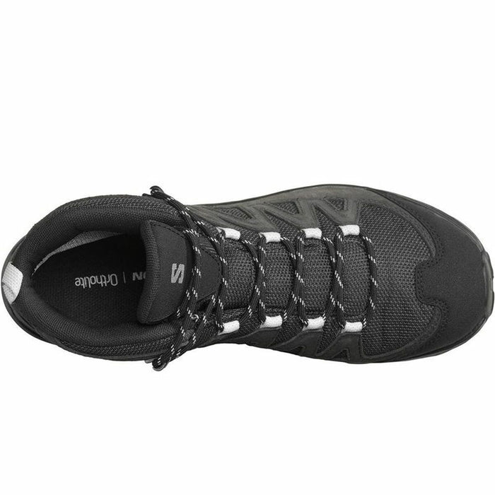 Cizme de munte Salomon X Ward Leather Mid Gore-Tex Negru