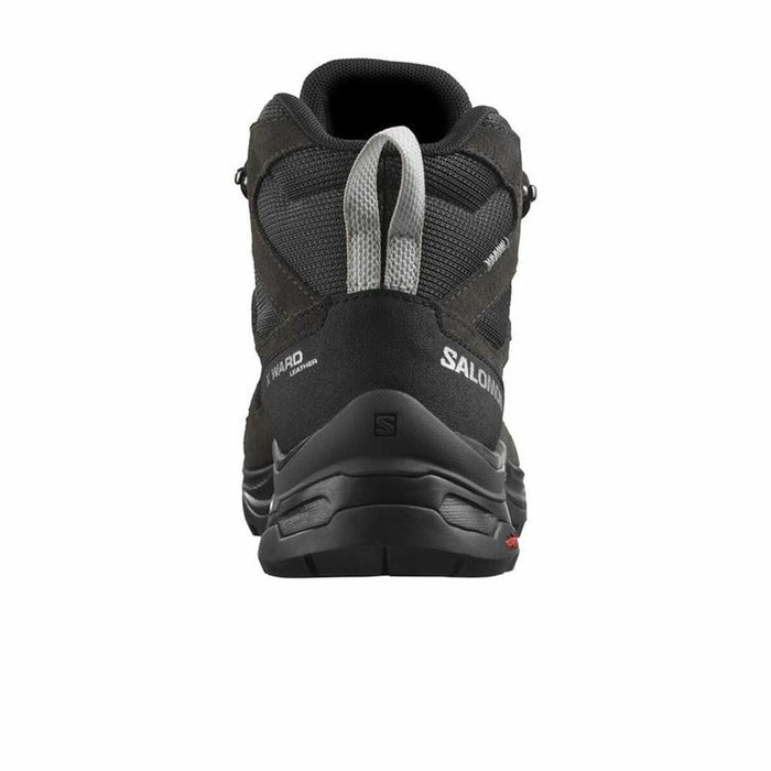 Cizme de munte Salomon X Ward Leather Mid Gore-Tex Negru