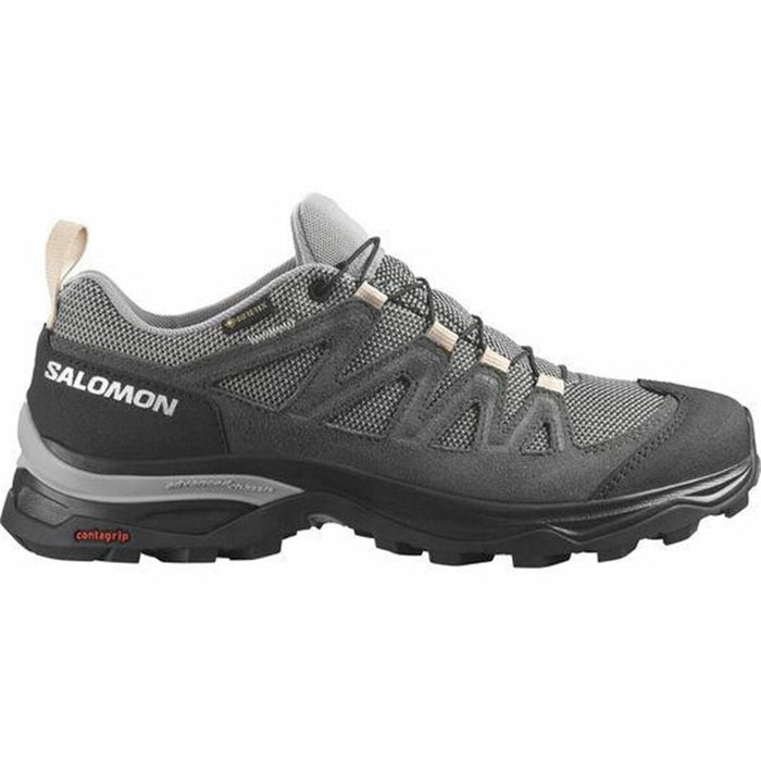 Pantofi sport pentru femei Salomon X Ward GORE-TEX Piele Munte Gri