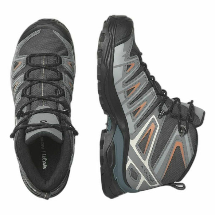 Cizme de munte Salomon X Ultra Pioneer Mid Gore-Tex Femeie Gri