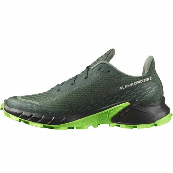 Încălțăminte Sport Bărbați Salomon Alphacross 5 Verde