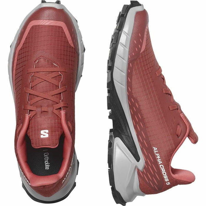 Pantofi sport pentru femei Salomon Alphacross 5 Roșu