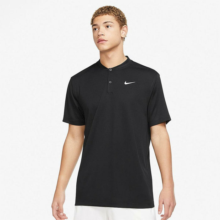 Tricou Polo cu Mânecă Scurtă Bărbați Nike Blade Solid DJ4167 010 Negru