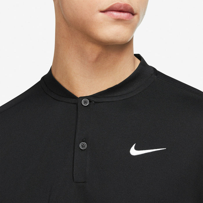 Tricou Polo cu Mânecă Scurtă Bărbați Nike Blade Solid DJ4167 010 Negru