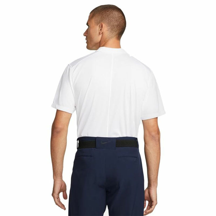 Tricou Polo cu Mânecă Scurtă Bărbați Nike Dri-Fit Victory Alb