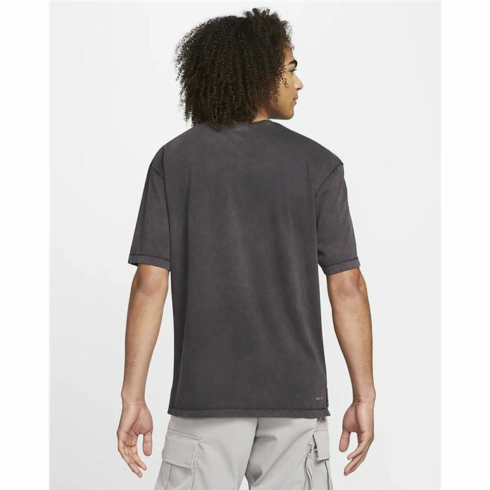 Tricou cu Mânecă Scurtă Bărbați Nike Sport Dri-FIT Negru