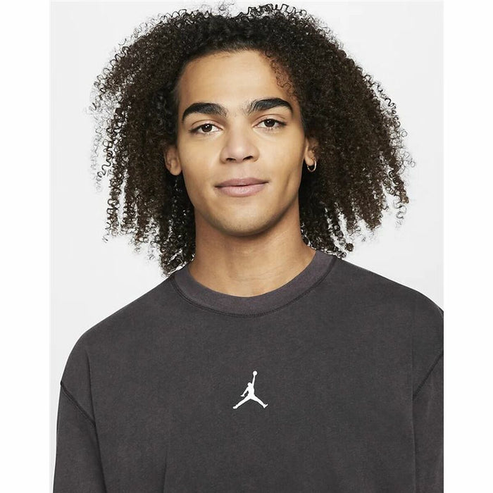 Tricou cu Mânecă Scurtă Bărbați Nike Sport Dri-FIT Negru