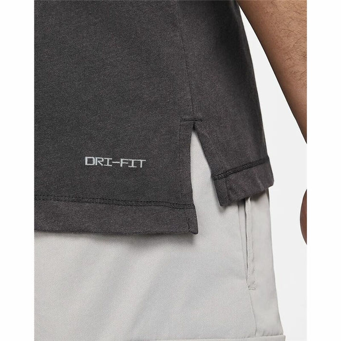Tricou cu Mânecă Scurtă Bărbați Nike Sport Dri-FIT Negru