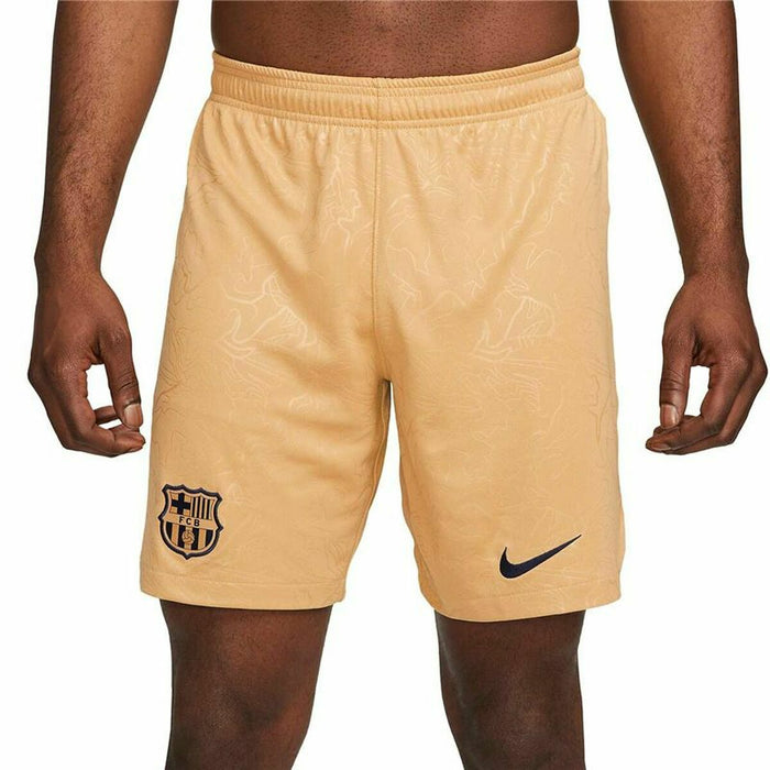 Pantalon Scurt Sport Nike FC Barcelona 22/23 Alb