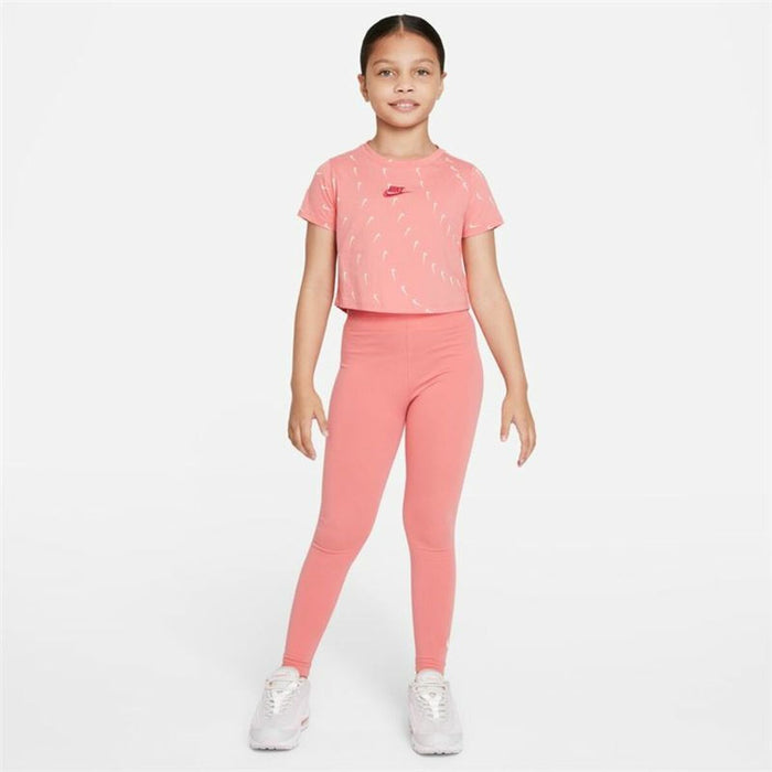 Tricou cu Mânecă Scurtă pentru Copii Nike Sportswear Somon