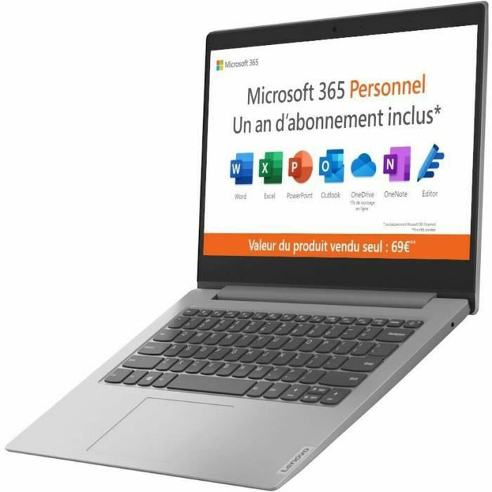 Laptop Lenovo Ideapad 1 14IGL05 14" Intel Celeron N4020 4 GB RAM 128 GB SSD Azerty Franceză AZERTY
