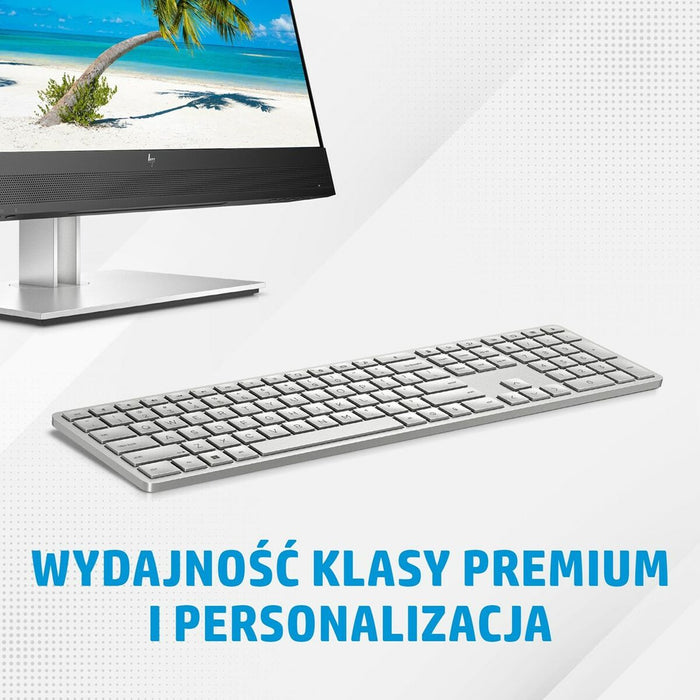 Tastatură Fără Fir HP 3Z729AA Argintiu