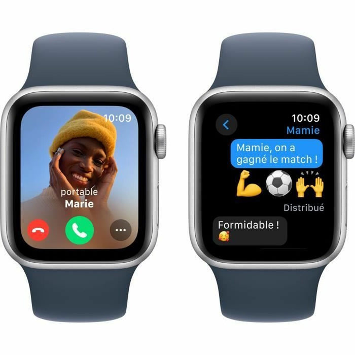 Smartwatch Apple SE Albastru Argintiu 40 mm