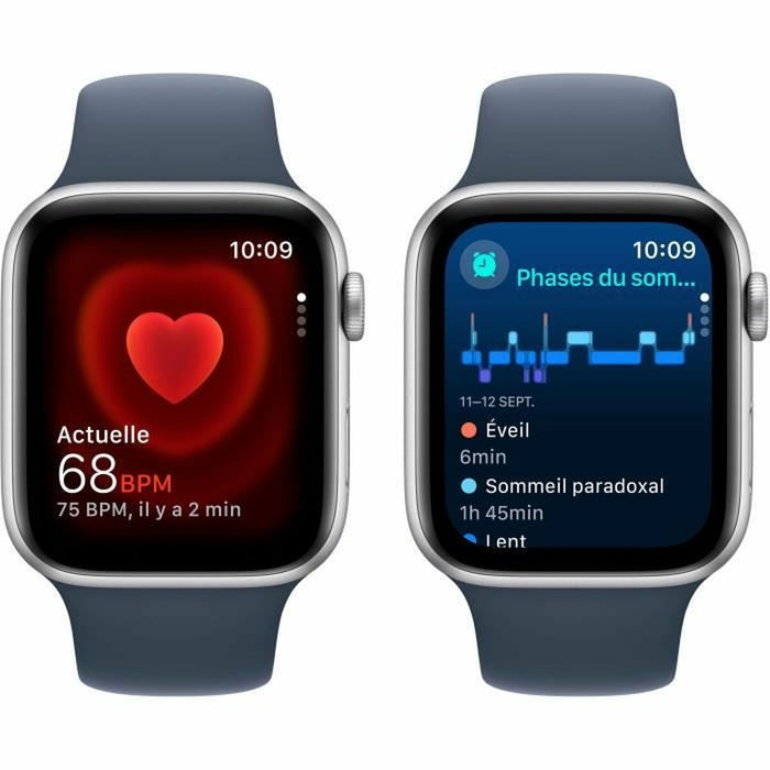 Smartwatch Apple SE Albastru Argintiu 44 mm
