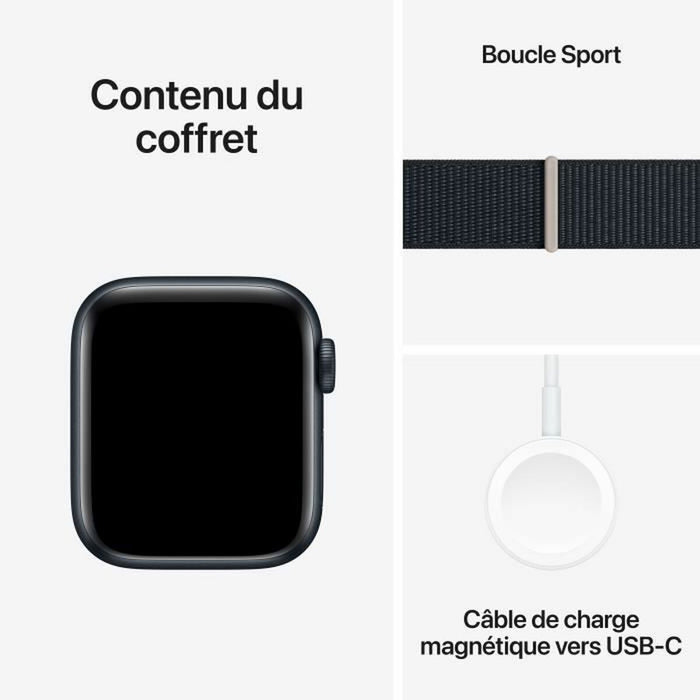 Smartwatch Apple SE Negru 40 mm