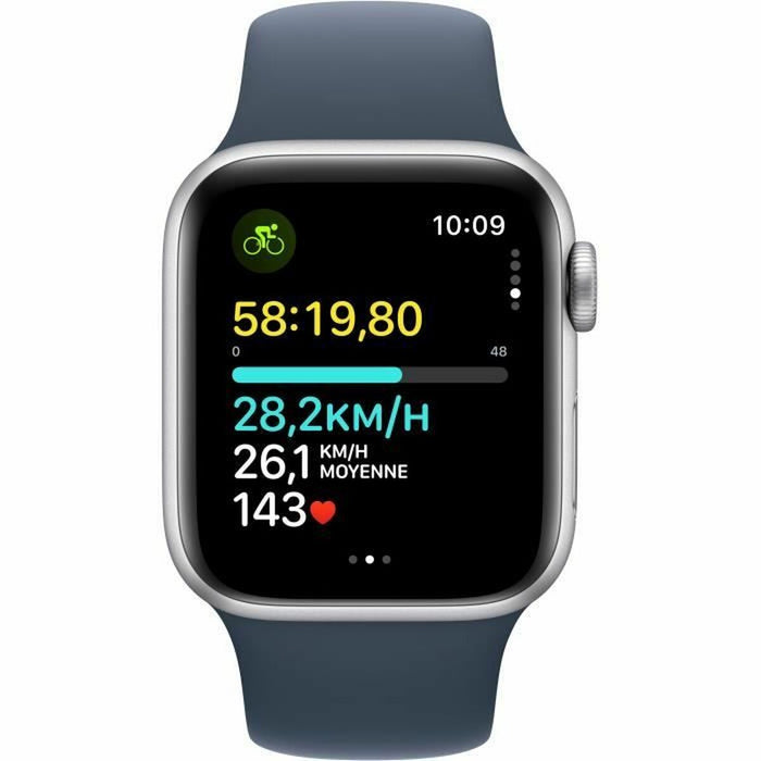 Smartwatch Apple SE Albastru Argintiu 40 mm