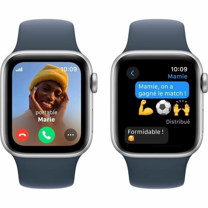 Smartwatch Apple SE Albastru Argintiu 40 mm