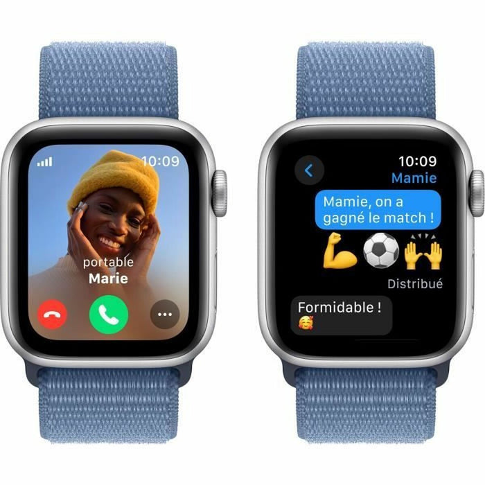 Smartwatch Apple SE Albastru Argintiu 40 mm