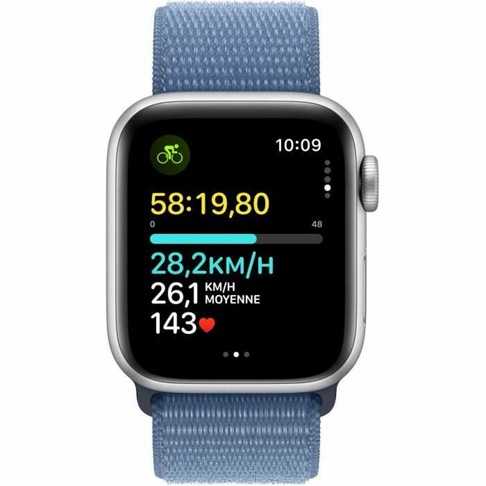 Smartwatch Apple SE Albastru Argintiu 40 mm