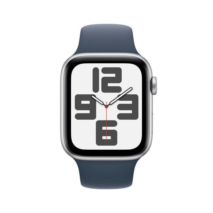 Curea pentru Ceas Watch SE Apple MRHJ3QL/A Albastru Argintiu 44 mm
