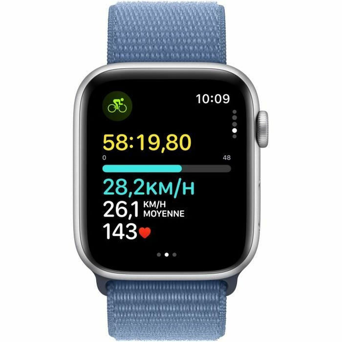 Smartwatch Apple SE Albastru Argintiu 44 mm
