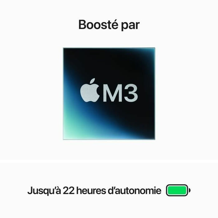Laptop Apple MacBook Pro Laptop 8 GB RAM 512 GB Azerty Franceză M3