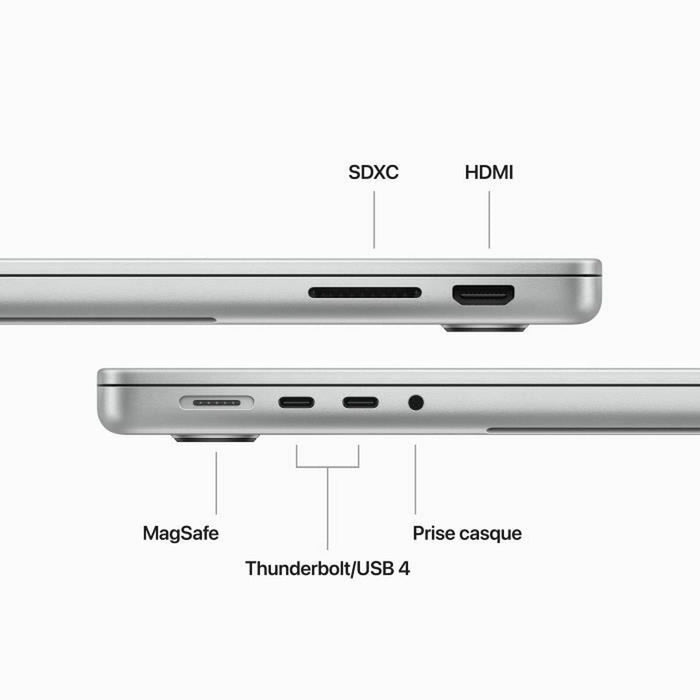 Laptop Apple MacBook Pro Laptop 8 GB RAM 512 GB Azerty Franceză M3