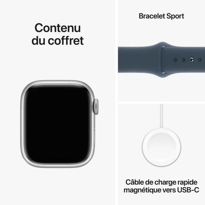 Smartwatch Apple Series 9 Albastru Argintiu 41 mm