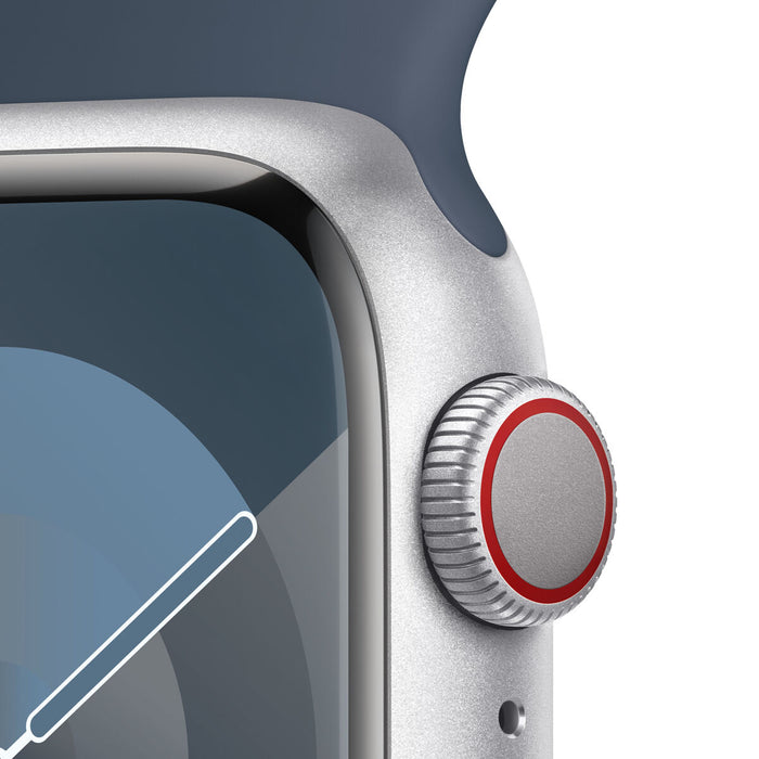 Smartwatch Apple WATCH S9 Albastru Argintiu 1,9" 41 mm