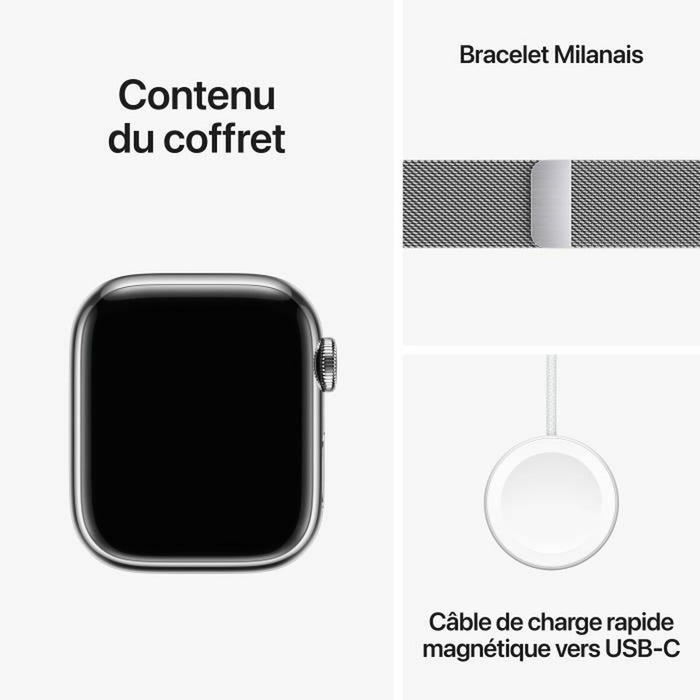 Smartwatch Apple Series 9 Argintiu 41 mm