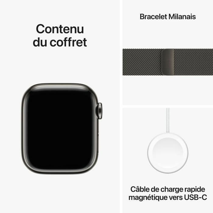 Smartwatch Apple Series 9 Negru Grafit 41 mm