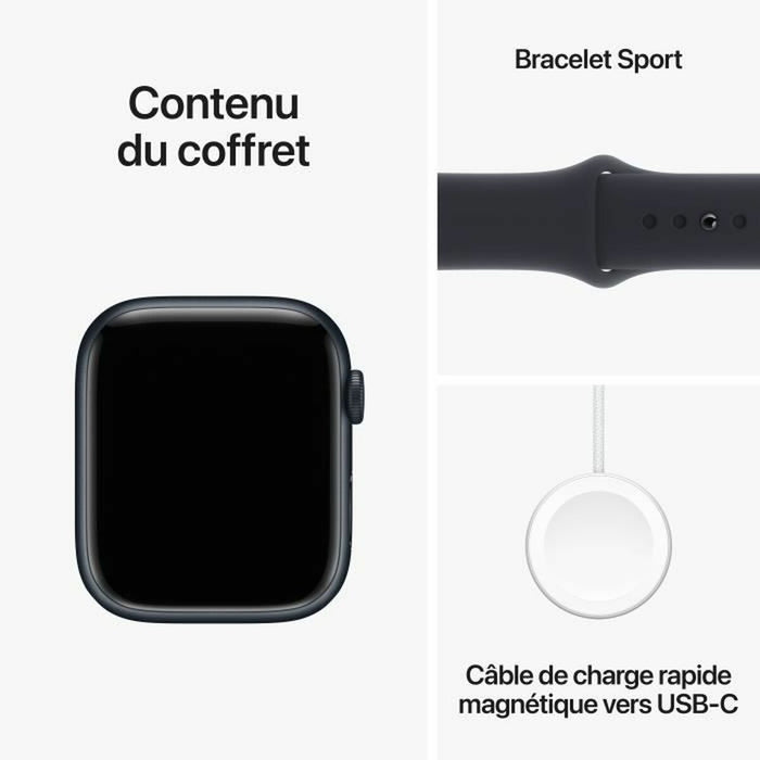 Smartwatch Apple Series 9 Negru 45 mm