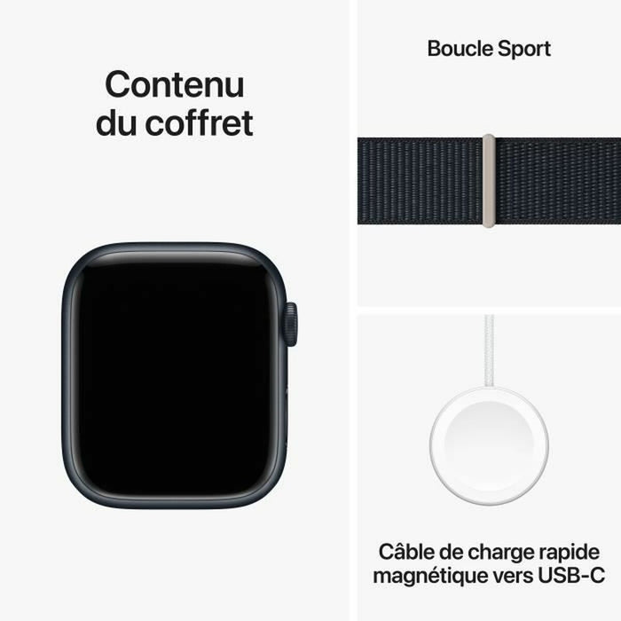 Smartwatch Apple Series 9 Negru 45 mm