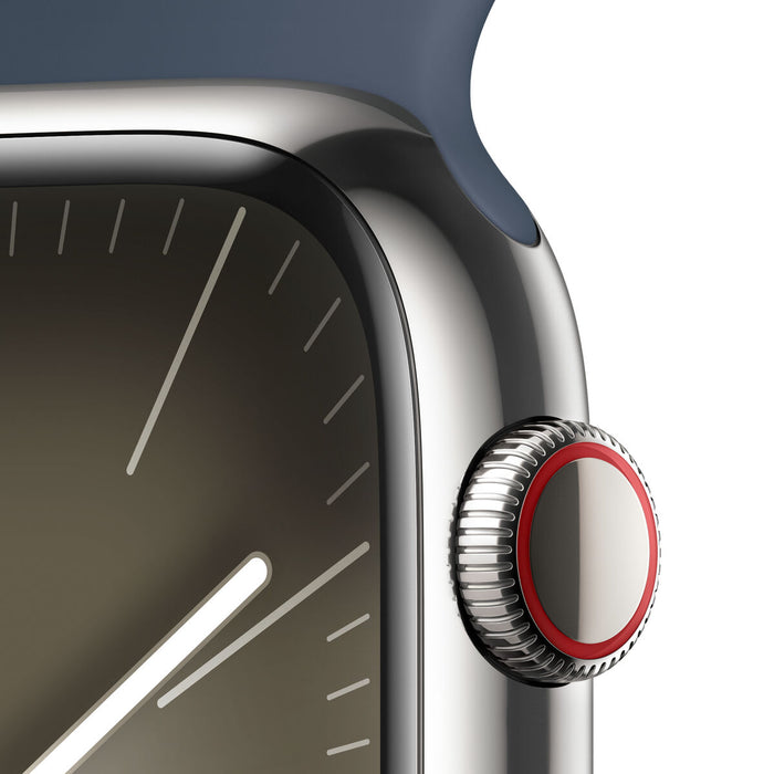 Smartwatch Apple S9 1,9" Albastru Argintiu Ø 45 mm