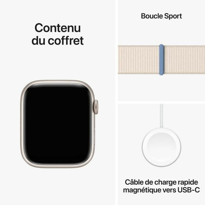 Smartwatch Apple Series 9 Bej 45 mm