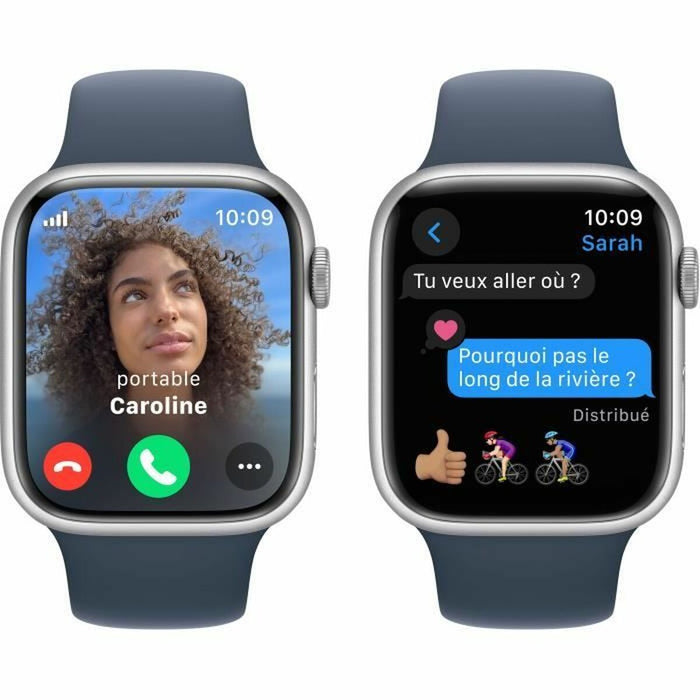 Smartwatch Apple Series 9 Albastru Argintiu 45 mm