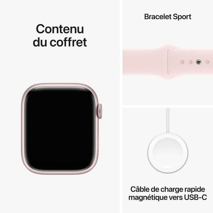 Smartwatch Apple Series 9 Roz 45 mm