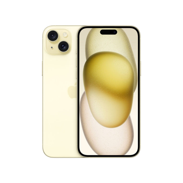 Smartphone iPhone 15 Plus Apple MU1M3QL/A Hexa Core 6 GB RAM 512 GB Galben