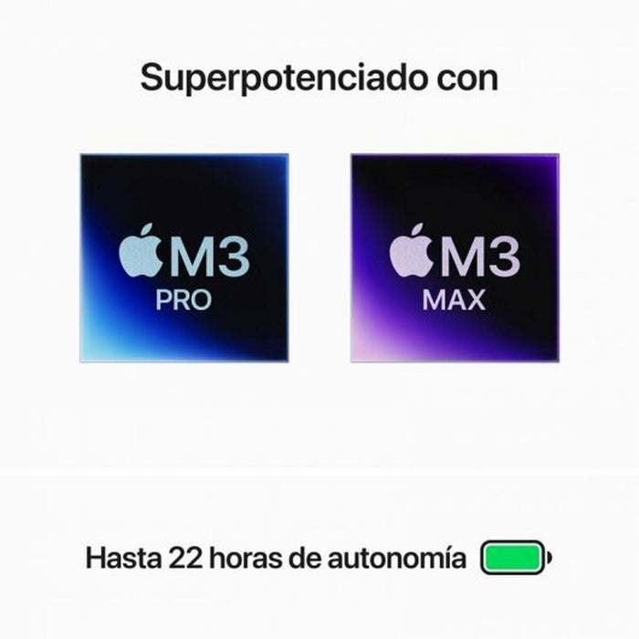Laptop Apple MRW73Y/A 16" M3 Max 36 GB RAM 1 TB SSD